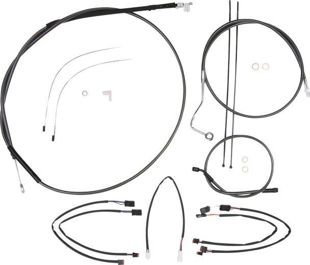  MAGNUM SHIELDING Black Pearl* Designer Handlebar Installation Kit 4871022 