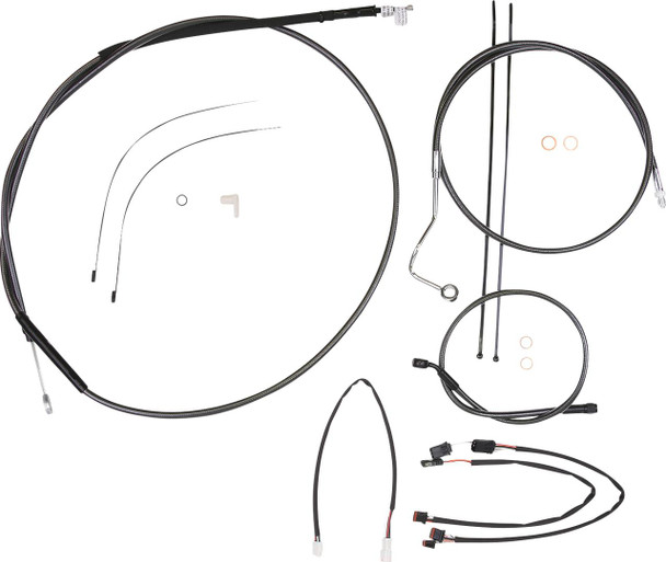  MAGNUM SHIELDING Black Pearl* Designer Handlebar Installation Kit 487981 