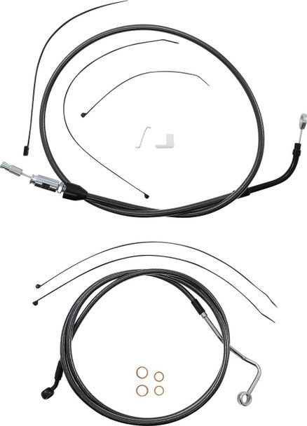  MAGNUM SHIELDING Black Pearl* Designer Handlebar Installation Kit 4871174 