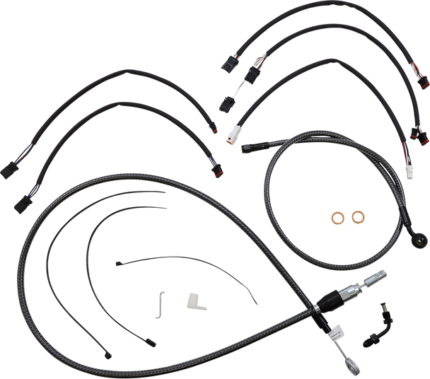 MAGNUM SHIELDING KARBONFIBR Designer Handlebar Installation Kit 7871161