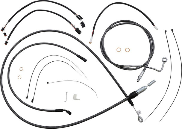  MAGNUM SHIELDING KARBONFIBR Designer Handlebar Installation Kit 7871151 