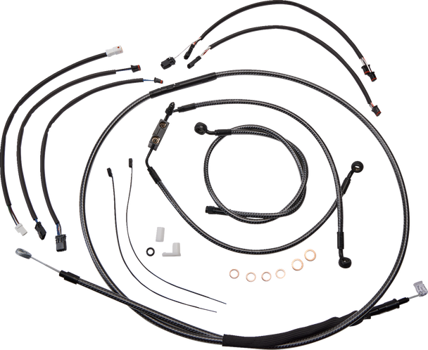 MAGNUM SHIELDING KARBONFIBR Designer Handlebar Installation Kit 787951