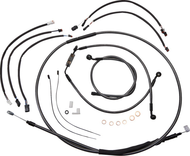  MAGNUM SHIELDING KARBONFIBR Designer Handlebar Installation Kit 787951 