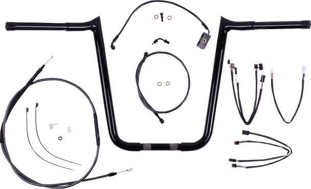 MAGNUM SHIELDING Handlebar Kit - Viking - 16" - Black Pearl* 48894-316