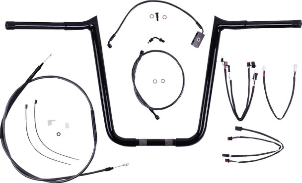  MAGNUM SHIELDING Handlebar Kit - Viking - 14" - Black Pearl* 48894-314 