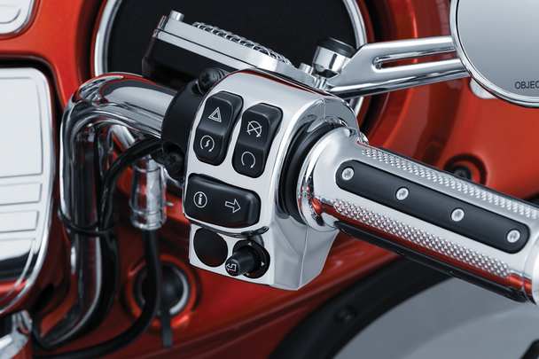KURYAKYN Housing Cover - Switch Box - Chrome KUR1748