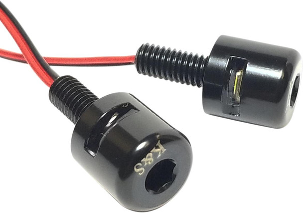  K&S TECHNOLOGIES LED License Plate Bolts - White LED 25-9160B 