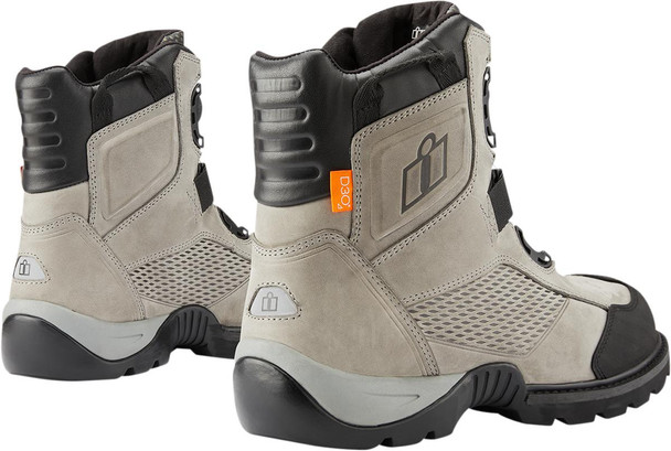  ICON Stormhawk Boots - Gray - Size 12 3403-1182 