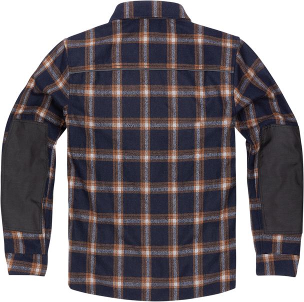 ICON Upstate* Riding Flannel Shirt - Orange - 4XL 2820-5378