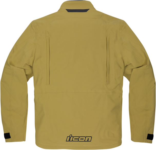 ICON Stormhawk Jacket CE - Tan - Small 2820-5359