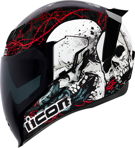 ICON Airflite* Helmet - Skull 18* - Black - 3XL 0101-11203