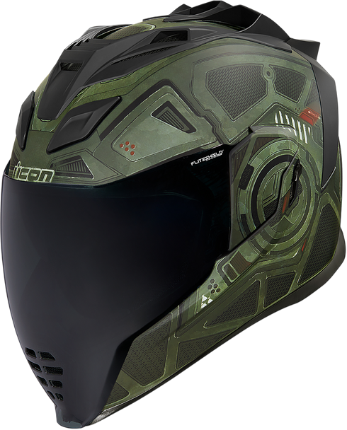 ICON Airflite* Helmet - Blockchain - Green - Small 0101-13276