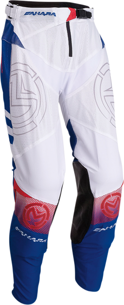 MOOSE RACING Sahara Pants - Red/White/Blue - 32 2901-9905