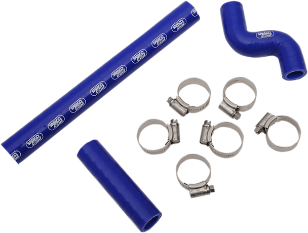 MOOSE RACING Radiator Hose Kit - Blue - Husqvarna MBU-HUS-47-BL
