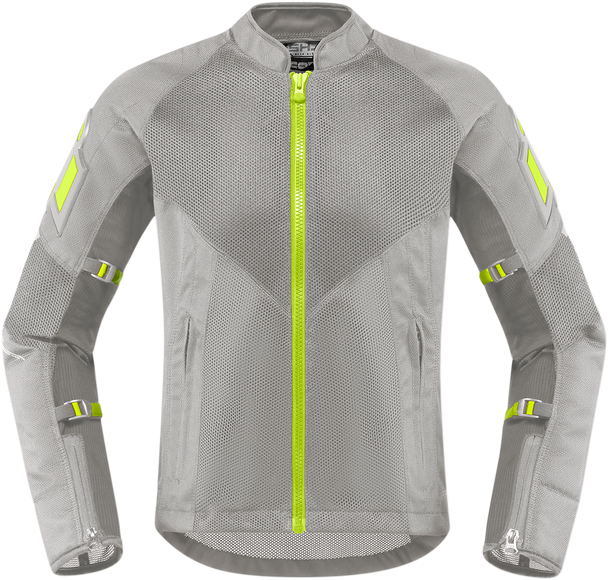 ICON Women's Mesh AF* Jacket - Gray - 2XL 2822-1213