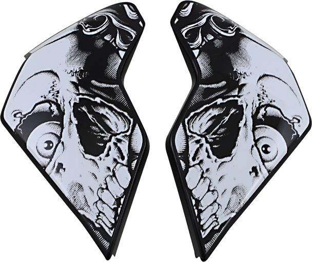 ICON Airflite* Side Plates - Pleasuredome Redux - White 0133-1242