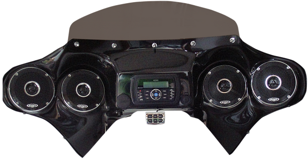 HOPPE INDUSTRIES Rodzilla Fairing - Chrome Handlebar Control - FLHR HPKT-0048A