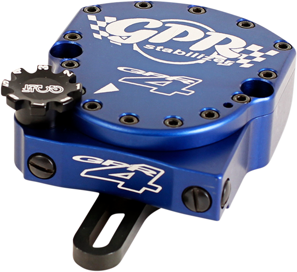 GPR Steering Damper Kit - V4 - Blue - '14-'15 YZ 9001-0082B