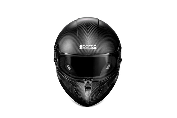 Sparco Stealth RF Carbon Full Face Helmet FIA Approved Snell SA2025 Medium Black Lining BRH0003B0K0100M