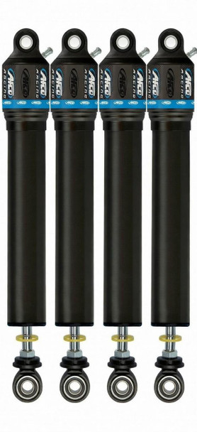 AFCO RACING PRODUCTS AFCO 88 Series IMCA Modified Shock Package – Premium Tacky/Wet Track Setup (4 Shocks) | Firm Control for High-Bite Surfaces 