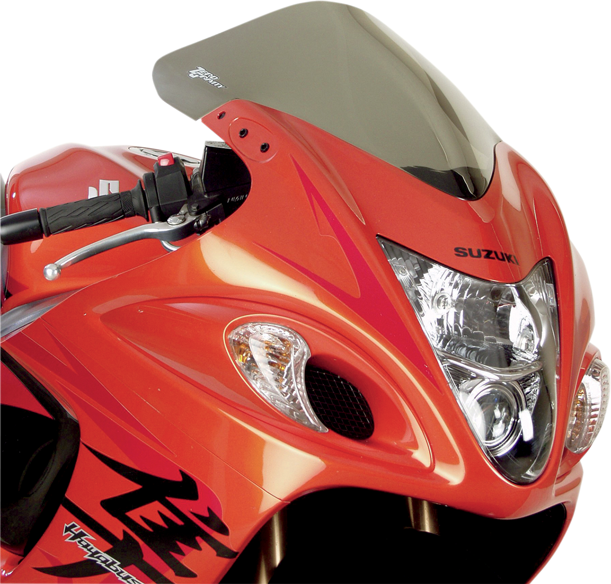 seri様 Zero Gravity Sr Windscreen Light Smoke Hayabusa '08 20-134-02