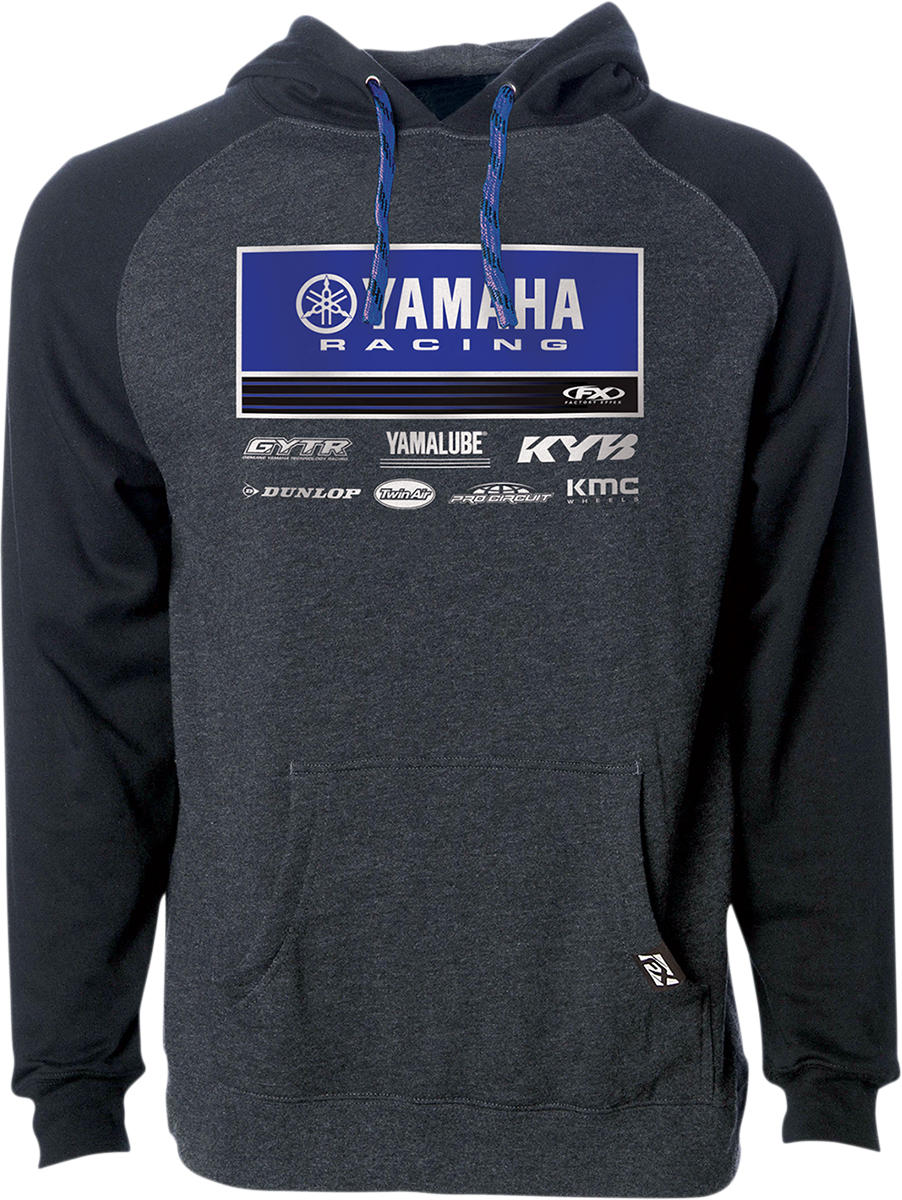Factory Effex Yamaha 21 Racewear Hoodie Charcoal/Black