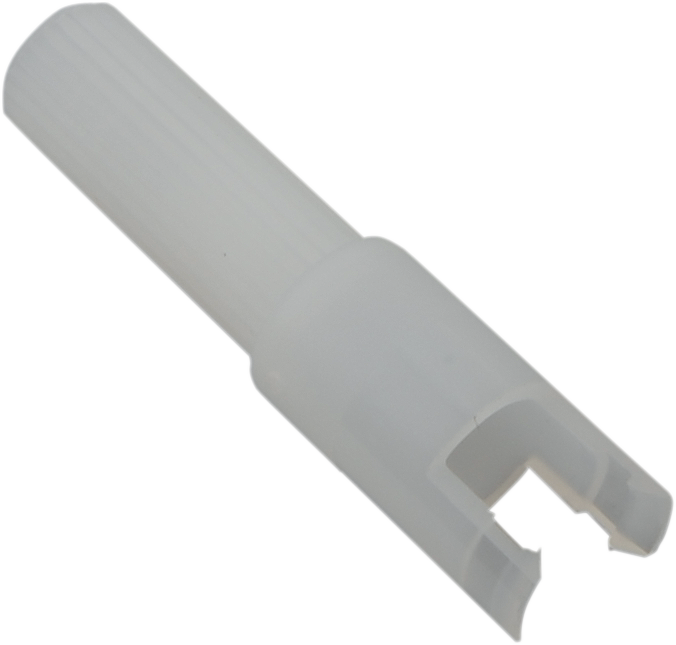 N様 Super Flangeless™ Nut PEEK 1/4-28 Flat-Bottom, for 1/16