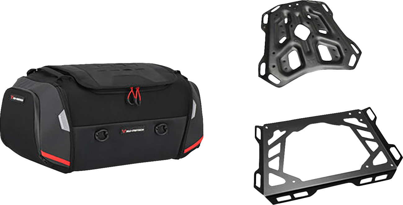 SW-Motech Rackpack Tail Bag System Black Kawasaki Z650RS '22-'24