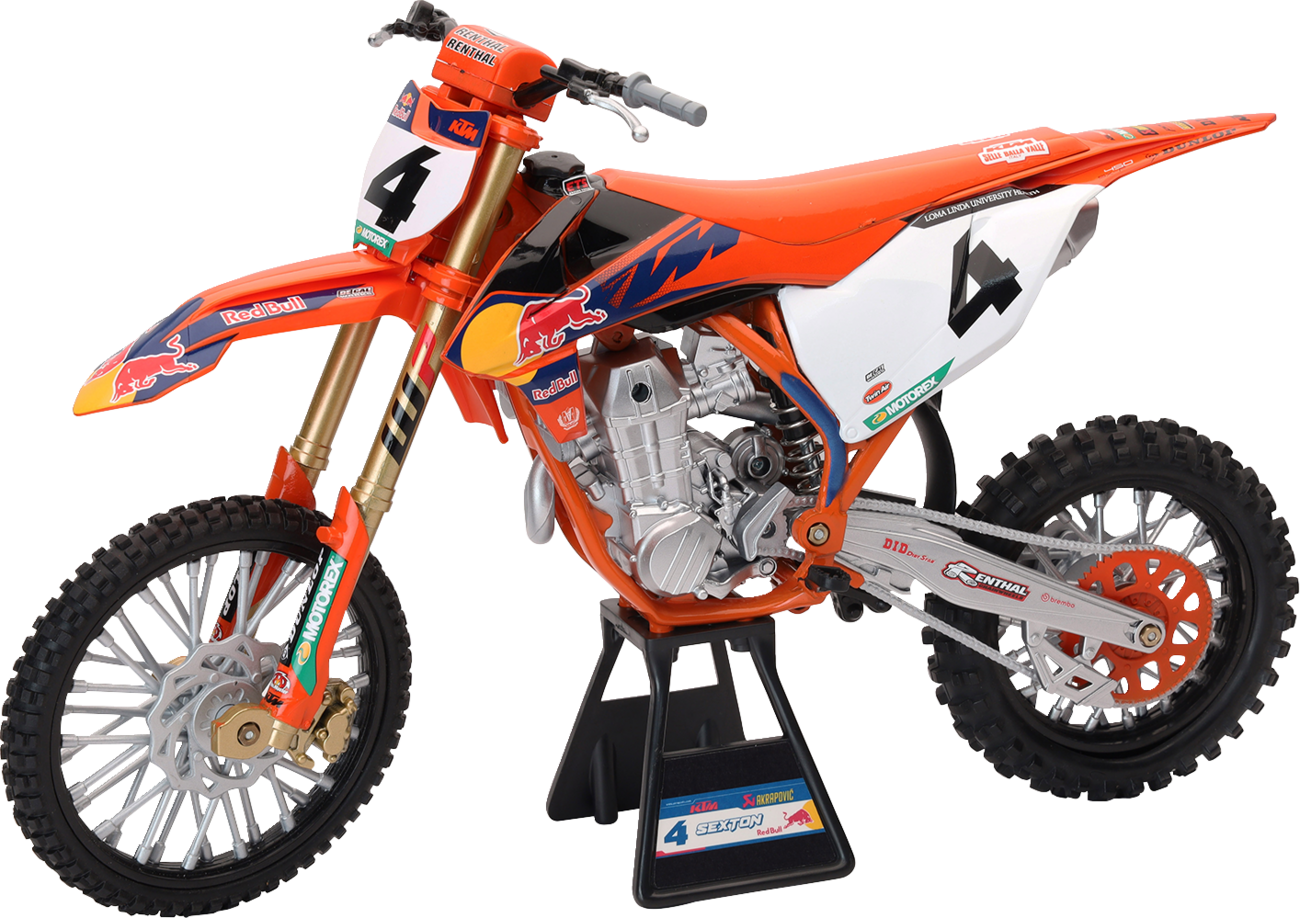 New Ray Toys Red Bull KTM 450 SX-F Chase Sexton #4 1:6 Scale 49743