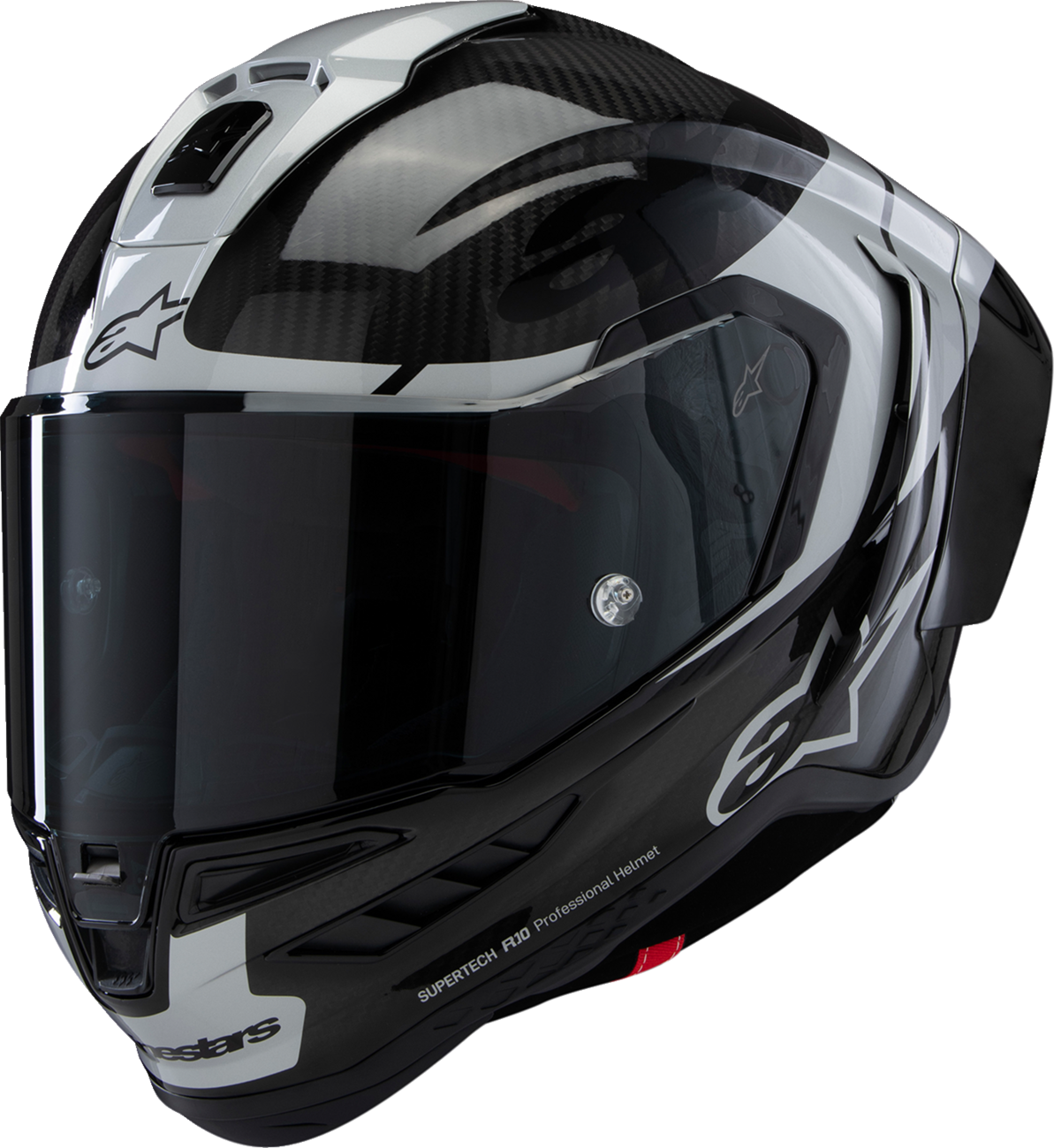 Alpinestars Supertech R10 Helmet Element Carbon/Silver/Black XL