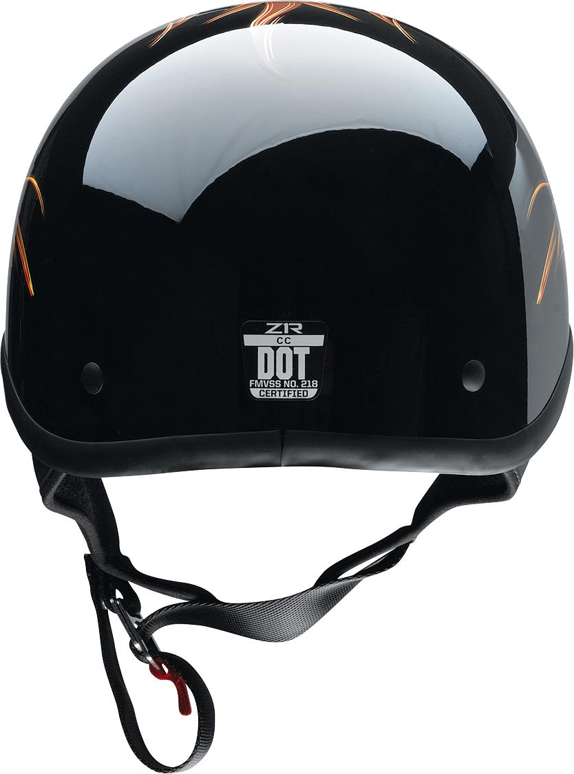 Z1R CC Beanie Helmet Hellfire Orange XS 0103-1345 - J J Motorsports