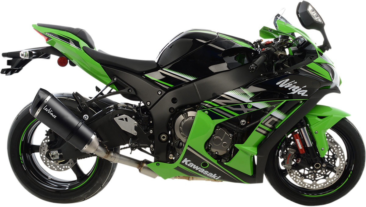 Leovince ZX-10R Carbon Fiber Factory S Muffler 14143S - J J