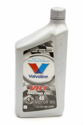 Valvoline HP 40W Racing Oil VR1 1 QT 822390-C - J J Motorsports
