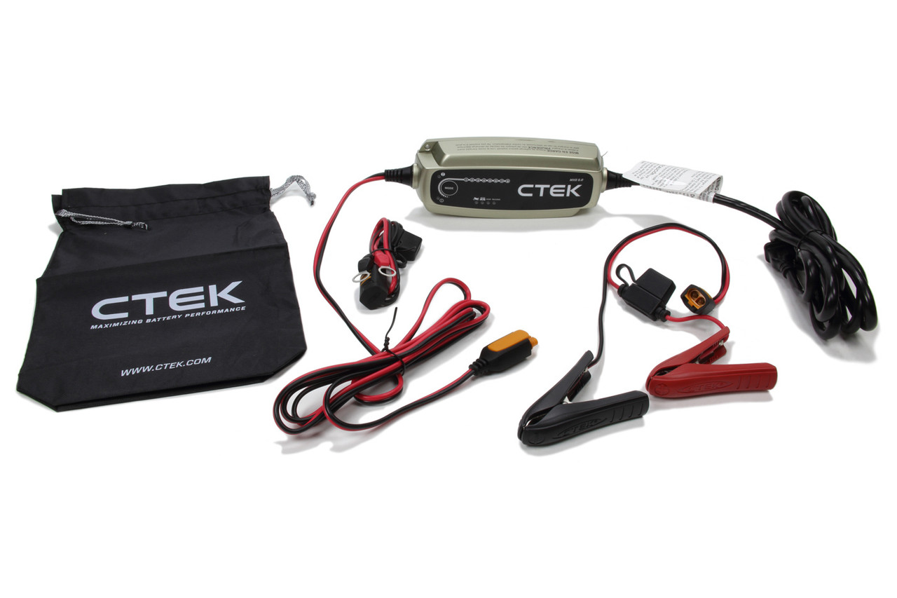 CTEK MXS 5.0 Battery Charger for 12 Volt Batteries (40-206)