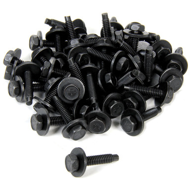 Allstar Body Bolt 1-1/8in 50pk Black ALL16553-50 - J J Motorsports