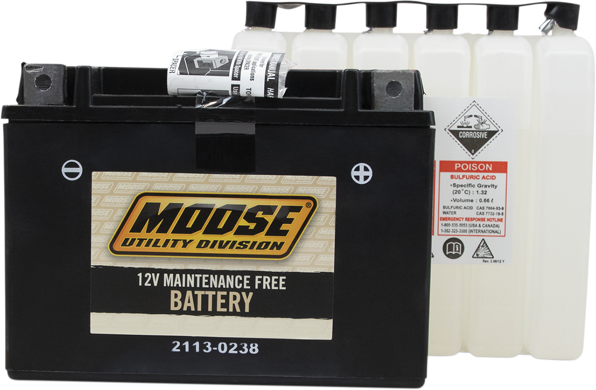 Moose Utility Agm Battery Ytz10S Mtz10S-Bs - J J Motorsports