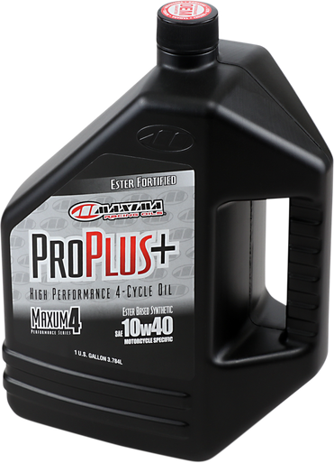 Pro Track Racing Oil Maxima Racing Oil Pro Plus+ 4T Oil 10W-40 1 U.S. Gal. 30-029128 - J J ...