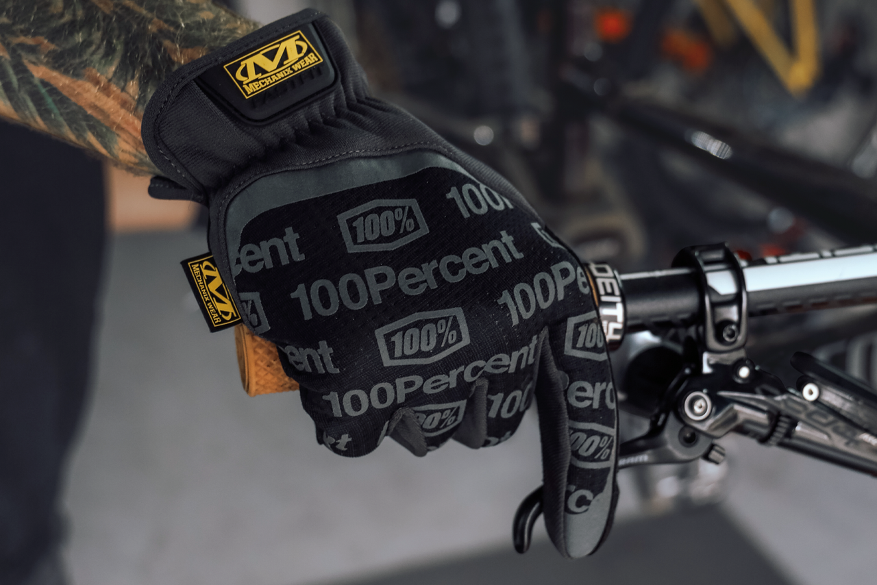100% FastFit Gloves - Black - 2XL
