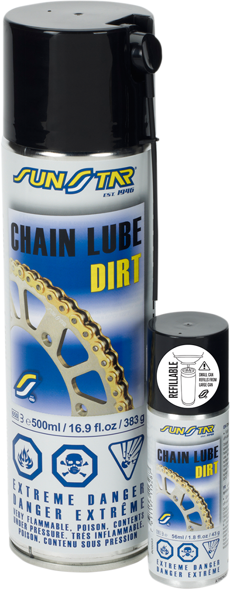 Sunstar SSLUBE-500MX Chain Lube Dirt 500ml