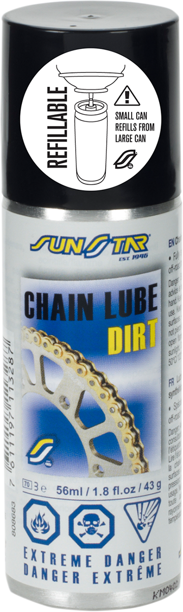 Sunstar SSLUBE-500MX Chain Lube Dirt 500ml