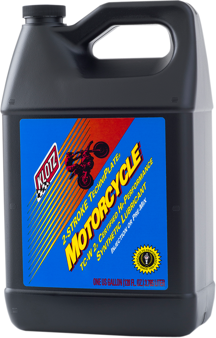 Klotz Oil Techniplateâ® Synthetic Tcw-2 2-Stroke Oil 1 U.S. Quart