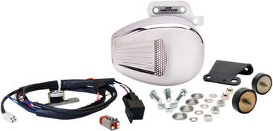 Jims Forceflow Head Cooler Chrome M-Eight 5469 - J J Motorsports