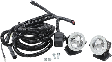 Motor Trike Auxiliary Fog Lights Trax Running Boards Mtel-0379 - J J