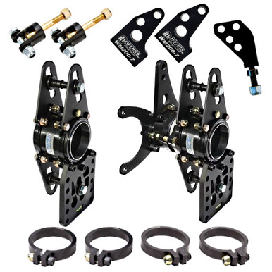 Wehrs Machine Steel Right and Left Birdcage/Shock Mount/Swivel Kit