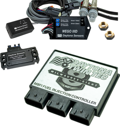 Daytona Twin Tec Fuel Injection Electronic Control Module Kit with 3 ...