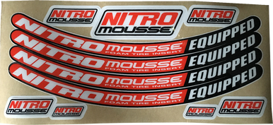 Nitromousse Nitromousse Sticker Kit NMSK1 - J J Motorsports