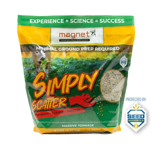 Simply Scatter Bag - the perfect seed when you have that perfect spot that is tough to get to with equipment