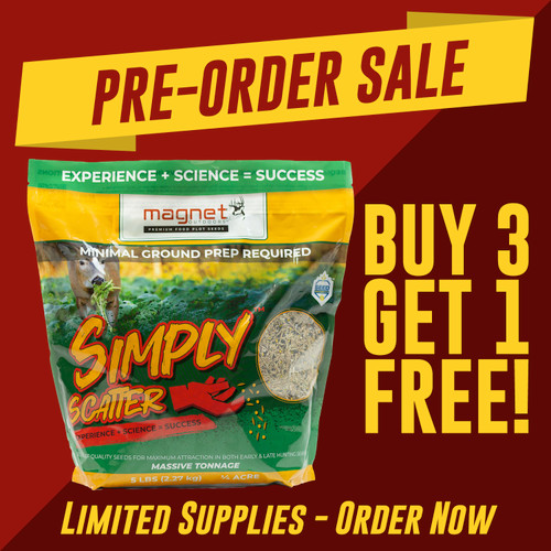 Simply Scatter Pre-order deal: Buy 3 get 1 Free