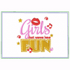 Girls Night Small Money Purse 06 - In The Hoop Machine Embroidery Design