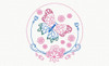 Beautiful Butterfly and Floral #07 Machine Embroidery Designs
